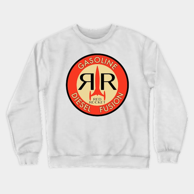 RedRocket Crewneck Sweatshirt by synaptyx